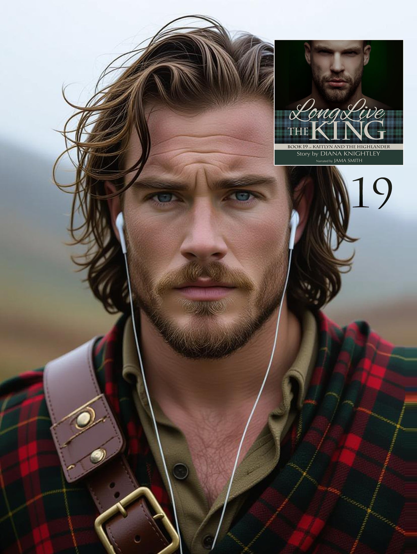 Kaitlyn and the Highlander Book 19 - Long Live the King - Audiobook