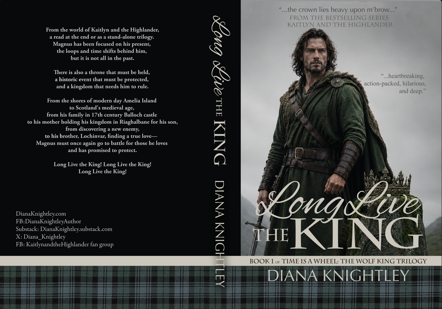 Long Live the King (Book One of Time is a Wheel: The Wolf King Trilogy)