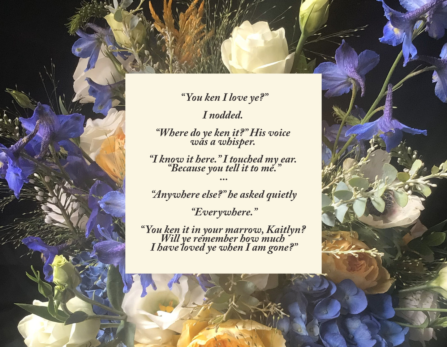 Kaitlyn and the Highlander Quotes Calendar 2025