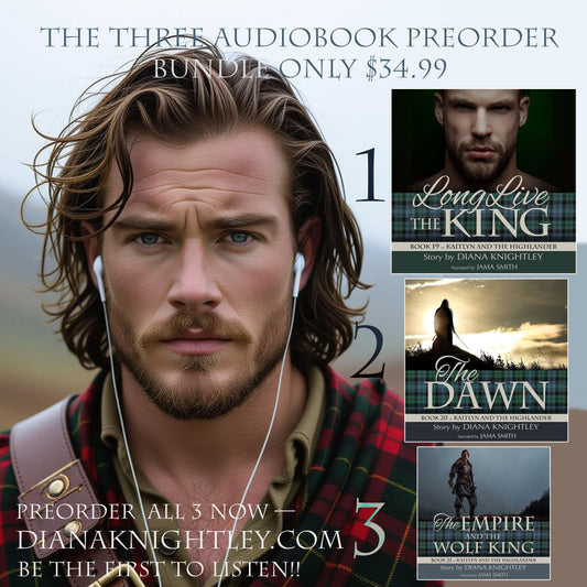 Three Audiobook Preorder Bundle: Kaitlyn and the Highlander Books 19–21