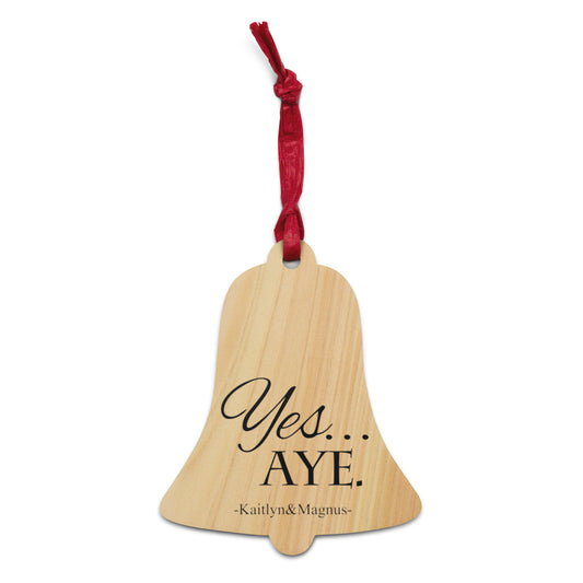 Wooden ornaments