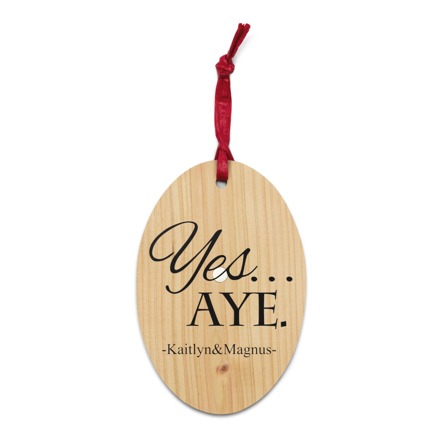 Wooden ornaments
