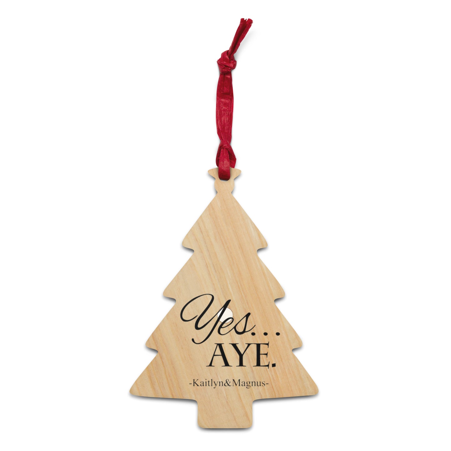 Wooden ornaments